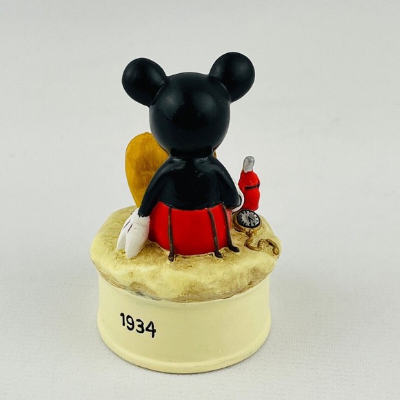 Disney Lenox Gulliver Mickey Movie Star Mickey Mouse Thimble Collection - Picture 3 of 6